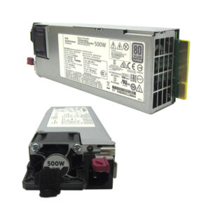 FFuente de alimentación HPE 865408-B21, 500W, 80 Plus Platinum, Hot-Plug – Sin caja